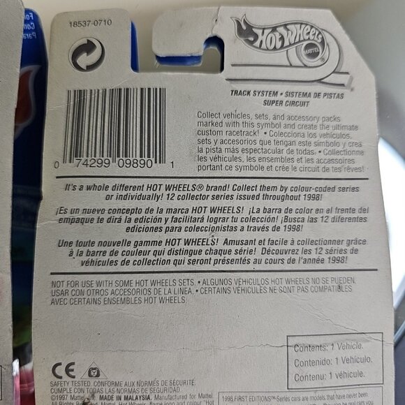 Road Rocket And Express Lane Hot Wheels New Sealed Some Wear - Picture 6 of 9